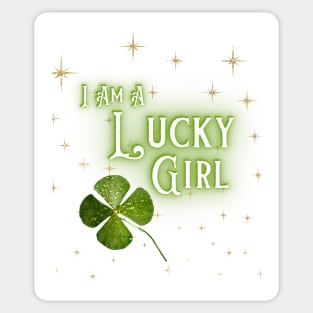 I Am A Lucky Girl #4 Sticker